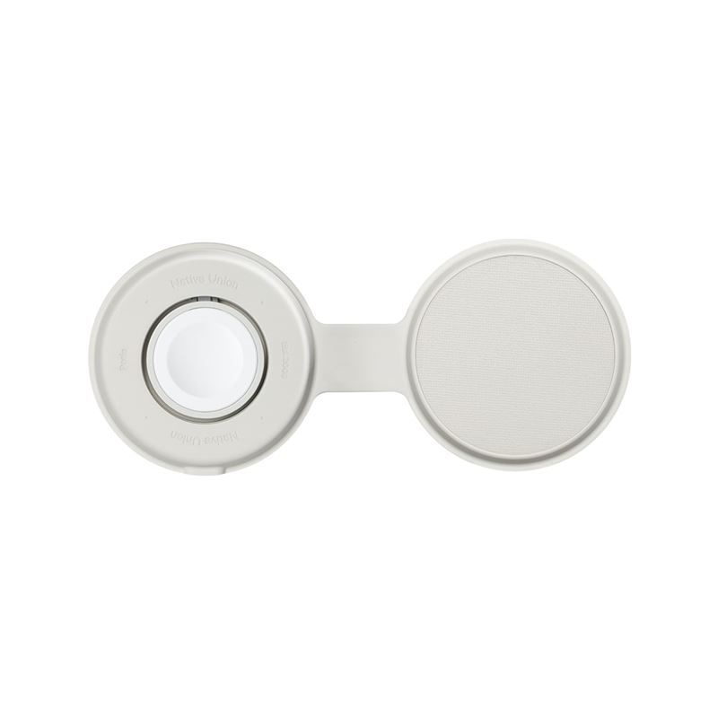 Statie de incarcare 2 in 1 Native Union Voyage, Compatibila MagSafe, Putere 15W, Pliabila, Cablu USB-C 1.5m inclus, Gri (Incarcatoare, VOY-2IN1-WL-SAN) by www.silkase.ro